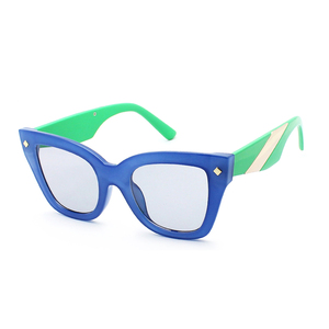 Sunway Eyewear Wholesale Luxury Brand Cat Eye Fashion Oversized Frame Sun Glasses Unisex Custom Logo High Quality Sunglasses - Product Image 2