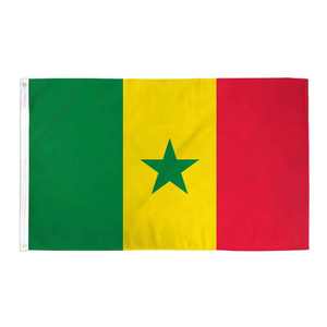 Fábrica directa Fabricante profesional líder <span class=keywords><strong>Bandera</strong></span> de <span class=keywords><strong>Mali</strong></span> 100% Poliéster Durable Color personalizado Uso deportivo Buena calidad - Product Image 2