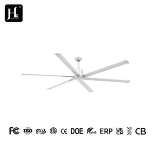 Premium 72-inch Industrial <b>Ceiling</b> <b>Fan</b> with Light and Remote Control High-Power Motor 6-Speed Aluminum Blades <b>Ceiling</b> <b>Fan</b> - Product Image 4