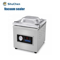 Mesin Vacuum Thermoforming Digital Otomatis Industri Stainless Steel Shuchen untuk Makanan, Hasil Laut, dan Komoditas