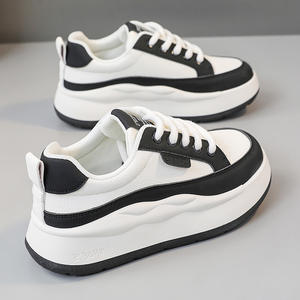 Zapatillas Deportivas de Moda Coreana para Mujer, con Cordones, Transpirables, Plataforma, Casuales, para Estudiantes, Primavera, Verano, Otoño, Venta al Por Mayor 2026 - Product Image 1