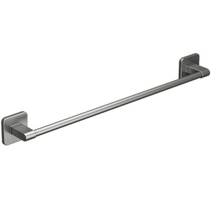 Towel Rack Aluminum Alloy Single Bar Suction Cup Mount Minimalist Design Bathroom Storage Wall Mounted - Product Image 5