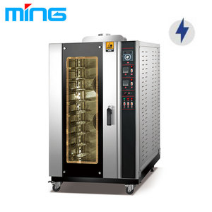 Rôtissoire commerciale équipement de restauration professionnel <span class=keywords><strong>four</strong></span> électrique <span class=keywords><strong>triphasé</strong></span> 380V 10 plateaux électrique à convection - Product Image 3