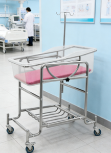 Cuna Médica Plegable Portátil HOCHEY MEDICAL, Altura Ajustable, para Uso Hospitalario - Product Image 4