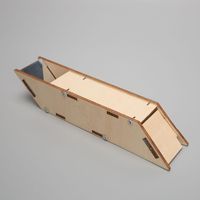 Expérience scientifique pour enfants jouets en bois périscope télescopique fait maison