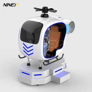 Fabricante Guangzhou VR helicóptero voando simulador vr 7d jogos virtuais reais