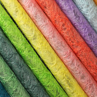 Kertas Pembungkus Sarang Burung Evergreenwrap, Kertas Raffia Berongga, Kertas Pembungkus Buket Bunga Bertekstur Jala Berongga, Bahan DIY Buatan Tangan