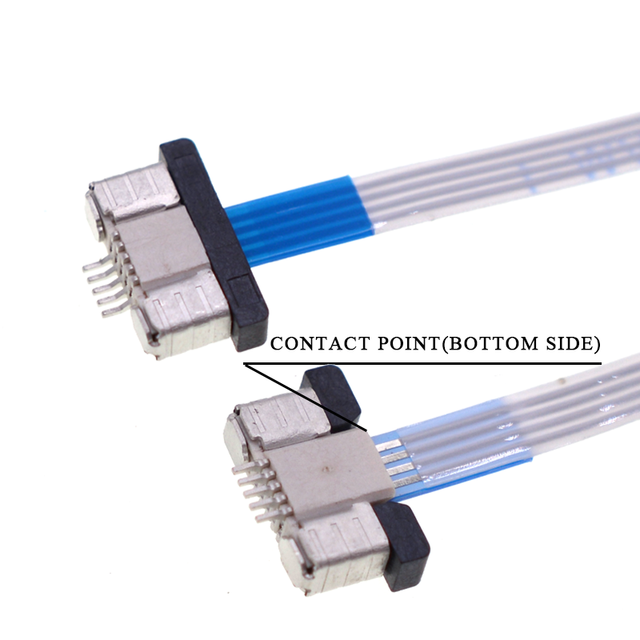 YZ FPC FFC Connector 0.5MM Pitch Bottom Type H=2.0mm 4-60Pins ZIF SMT FFC FPC Pull Out Connector for PCB Connector