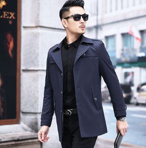 Giacche da <span class=keywords><strong>Uomo</strong></span> di Alta Qualità, <span class=keywords><strong>Slim</strong></span>-<span class=keywords><strong>Fit</strong></span>, Monopetto, Lunghezza Media, per Business o Tempo Libero, Stile Casual per Primavera e Autunno - Product Image 6