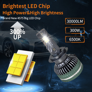 OEM ODM haute puissance 200W 30000Lm <span class=keywords><strong>ampoule</strong></span> de phare LED lumière de voiture <span class=keywords><strong>H7</strong></span> H4 H11 9005 9006 <span class=keywords><strong>ampoule</strong></span> LED pour voiture - Product Image 2