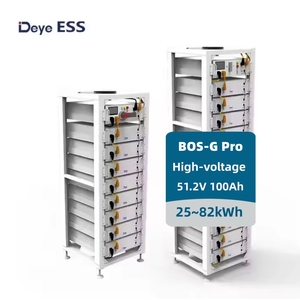 Deye Bos-G Pro Lityum Pil Paketi 51.2V 100Ah 5.12kWh Lifepo4 Yarı Katı Hal 6000 Döngü Yüksek Voltaj Güneş Enerjisi İçin - Product Image 1