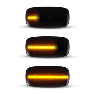 Marqueur latéral LED dynamique pour Nissan AE50 ambulance/P11 Primera camino/P11E Primera UK/R11 <span class=keywords><strong>Presea</strong></span> / R33 R34 Skyline/ WC34 Stagea - Product Image 6