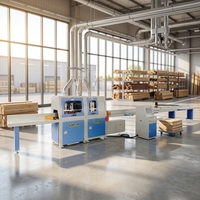 Scie à angle numérique horizontale automatique pour bois avec fonction de rainurage pour toitures à ossature en poutres