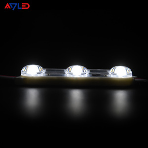 โมดูลไฟ LED 12V ประสิทธิภาพสูง 3 โมดูล 2835 กันน้ำ แบบยืดหยุ่น สีขาว สำหรับป้ายดิจิตอลภายนอกอาคาร IP67 โมดูลไฟ LED แสงพื้นหลังสีขาว - Product Image 5