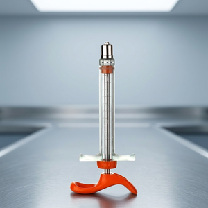 Seringue vétérinaire réutilisable de 50 ml avec embout Luer Lock pour l'injection de vaccins aux animaux, utilisation pour le bétail et les chevaux - Product Image 3