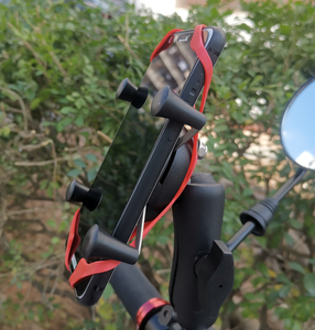 Support de téléphone pour vélo, flexible, portable, sécurisé, avec bandes en silicone, fixation sur guidon, support de téléphone, accessoires pour téléphone portable - Product Image 5