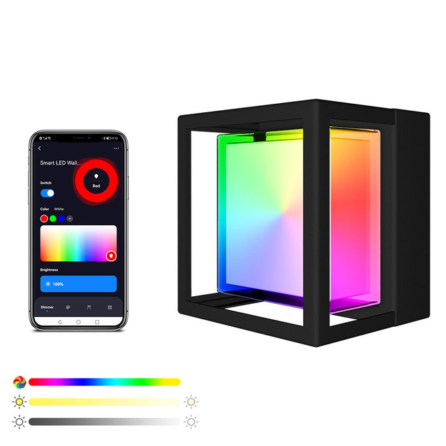 Smart Home RGBCW Wifi LED Lamp Living Bedroom Work With Alexa & Google Assistant Tuya Other APP Control Led Smart Home Lights