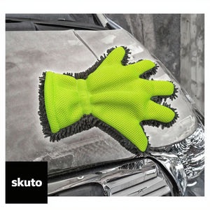 Gants de lavage de voiture en microfibre douce à 5 doigts ASTREE haute efficacité, modèle AST-104, très demandés - Product Image 5