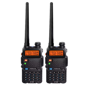 Radio bidirectionnelle Alervites One Step Frequency Match AT-5RX 3-5 km double bande UHF/VHF Baofeng UV-5R mise à jour 5RX Talkie-walkie portable - Product Image 2