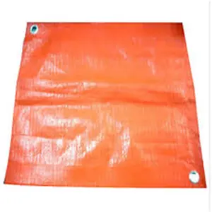 双面橙色聚乙烯防水布聚乙烯野餐垫可用于帐篷防水地垫卡车农场