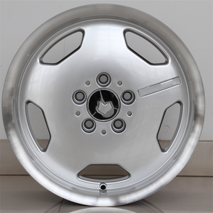 Flrocky nouveau Design Silvia 16/17/18 pouces 5*112 roues de voiture pour 3/5 série 320 <span class=keywords><strong>325</strong></span> gris W140/W203/S/<span class=keywords><strong>E</strong></span>/C roue forgé<span class=keywords><strong>e</strong></span> - Product Image 5