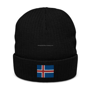 Bonnet en polyester recyclé avec drapeau <span class=keywords><strong>d</strong></span>'<span class=keywords><strong>Islande</strong></span> - Product Image 5