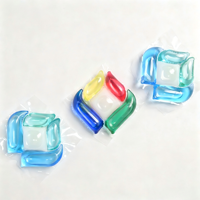 Capsules de lessive super concentrées écologiques 5-en-1 pour vêtements, multi-effets, forte puissance de nettoyage, nettoyage en profondeur, antibactérien, couleur