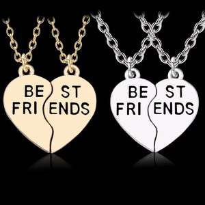 Mode nouveaux <span class=keywords><strong>meilleurs</strong></span> <span class=keywords><strong>amis</strong></span> <span class=keywords><strong>pour</strong></span> toujours lettres coeur alliage pendentif copines collier - Product Image 5