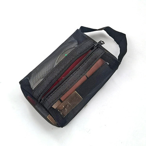 Mesh transparent storage bag, mini zipper bag, cosmetic bag, coin purse, key card <b>holder</b>, portable card <b>holder</b>. - Product Image 3