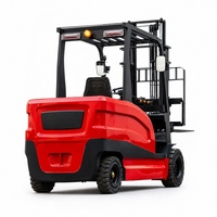 Chariot élévateur électrique Senpar 3,5 tonnes à batterie plomb-acide 60-80V, longueur fourche 1220mm, hauteur de levage 6m, déplaceur latéral hydraulique FWD, CE ISO
