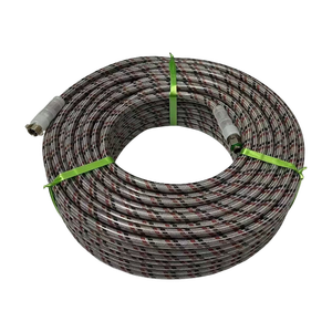 خرطوم رش عالي الجودة 200 بار 8.5 مم من البولي فينيل كلوريد معزز بألياف البوليستر المجدولة مع وصلات للرش الزراعي - Product Image 5