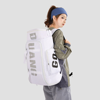 Sac à dos unisexe imperméable pour ordinateur portable en cuir, sac à bandoulière pour homme et femme, sac d'ordinateur portable durable avec logo personnalisé