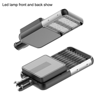 Lampe solaire de rue à haute luminosité 30W en silicium monocristallin avec batterie LiFePO4