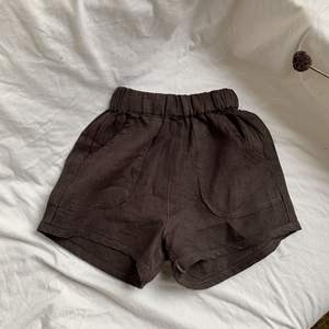 Linge pour enfants grande poche décontracté bébé été pantalon respirant haute qualité Simple enfant <span class=keywords><strong>en</strong></span> bas âge garçons Shorts - Product Image 3
