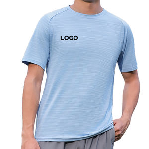 T-shirt de couche de base pour hommes avec protection UV Soft Touch pour les entraînements de gymnastique avec contrôle des odeurs - Product Image 2