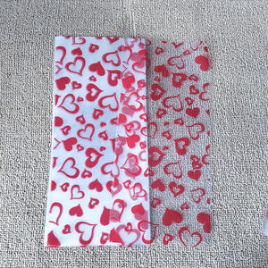 Couleur OPP Poche Plate En Plastique <span class=keywords><strong>Transparent</strong></span> BOPP Cellophane Sac D'emballage pour Bonbons Sucre Gelée-Série <span class=keywords><strong>Amazon</strong></span> Saint Valentin - Product Image 6