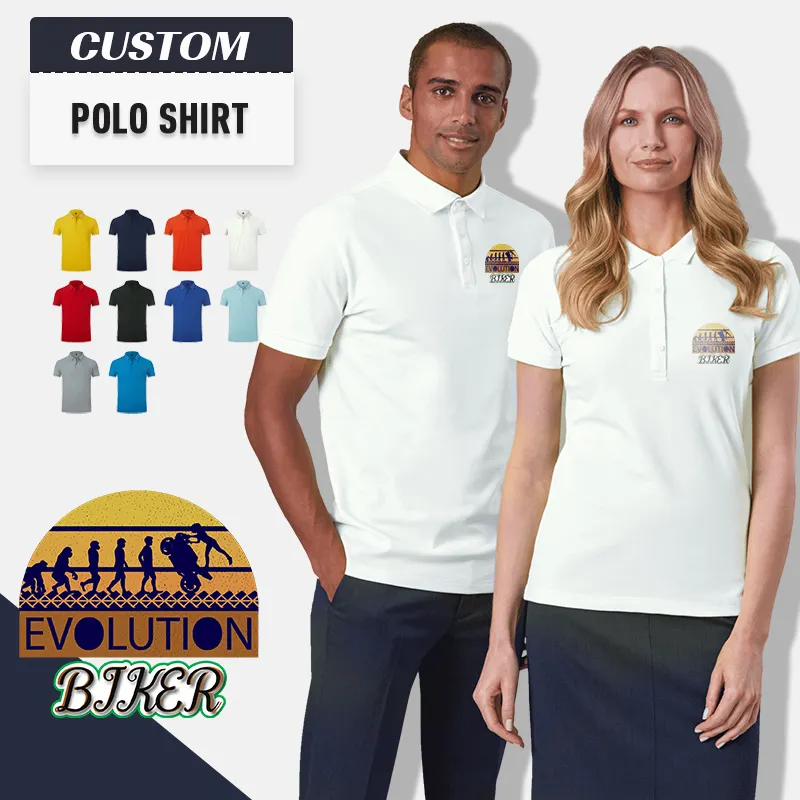 Cep ile % 100% pamuk toptan vintage tasarım renk kombinasyonu okul üniforması isteğe göre polo gömlek