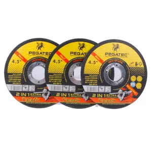4.5 PEGATEC Competitive Price Stainless Steel Wood Cut Off Abrasive Disc Cutting Wheel