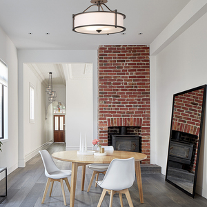 Spedizioni gratuite per soggiorno interno con illuminazione a Led lampada a soffitto a sospensione in tessuto nordico moderno - Product Image 4