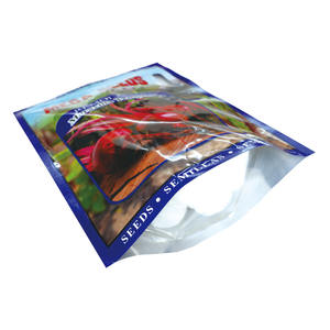Hot Sale Eco-Friendly Custom <strong>Printed</strong> Recycled PE Packaging Bag Sunflower Fruit <strong>Vegetable</strong> Empty Stand up Zipper Seed Bag - Product Image 4