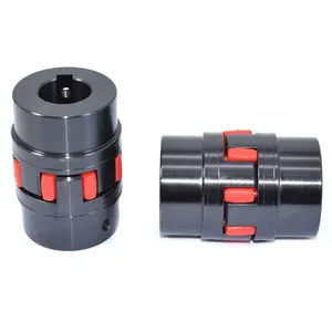 Flexible Jaw Coupling With Rubber Spider For Pump Coupling Connector Spider Jaw Couplings