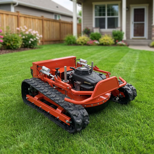 Robot tondeuse intelligent télécommandé à braquage zéro, moteur essence 224cc, décharge arrière, avec <span class=keywords><strong>lame</strong></span> et chasse-<span class=keywords><strong>neige</strong></span> - Product Image 1
