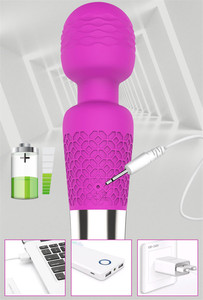 OEM/ODM juguetes Sexualesผู้ใหญ่ของเล่นไฟฟ้ามือถือAVไม้กายสิทธิ์นวดDildo Vibratorเพศของเล่นผู้หญิงvibrador Para Mujer - Product Image 4