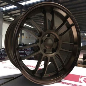 Flrocky Zhang Jantes en alliage chinoises économiques à rayons décalés de <span class=keywords><strong>15</strong></span> et 18 <span class=keywords><strong>pouces</strong></span>, à déport profond, avec 4, <span class=keywords><strong>5</strong></span>, 6, 8 ou 10 <span class=keywords><strong>trous</strong></span> de fixation, déport ET 35-40 - Product Image 4