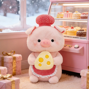 Cuscino Peluche a Forma di Maialino, Morbido Pupazzo Imbottito, Grazioso Ornamento da Comodino, Popolare Decorazione per la Casa, Regalo per Lei e Ragazze - Product Image 2
