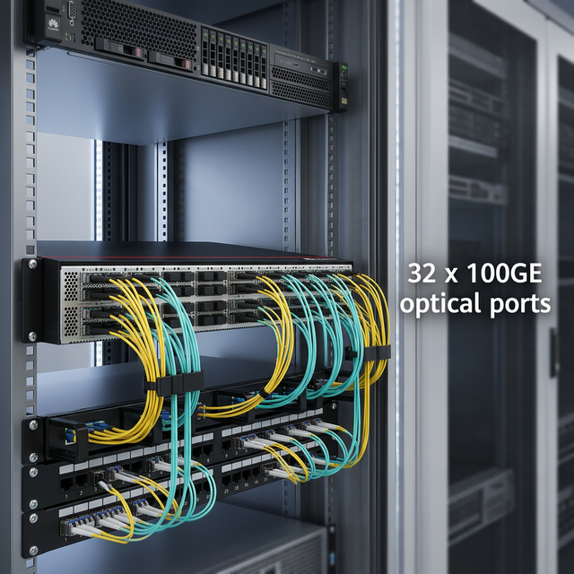 CloudEngine S5735-S48P4XE-V2 PoE+ Managed Switch - 48 Port Gigabit, 4x10G SFP+ HW L3 Switch with Stacking Ports