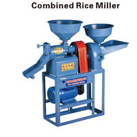 Fraiseuse de riz combinée portable 200-1000 kg/h Moulin à décortiquer le maïs de soja