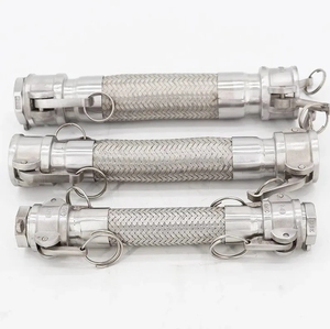 1/8 1 3 inch áp lực cao linh hoạt sóng thép không gỉ kim loại bện ống Ống mặt bích tùy chỉnh - Product Image 2