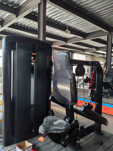 Machine d'extension des triceps assise à charge libre SK Commercial – Équipement de fitness professionnel pour salle de sport avec pile de poids pour entraînement des bras - Product Image 4