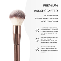 Ensemble de 13 pinceaux de maquillage en poils synthétiques avec manche en aluminium, pinceau plat et outils pour le correcteur, pochette en PU pour le maquillage quotidien du visage